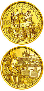 100 euro coin The crown of Bohemia  | Austria 2011