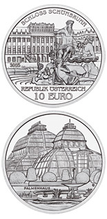 10 euro coin The Palace of Schoenbrunn | Austria 2003