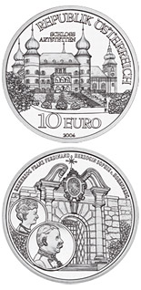 10 euro coin The Castle of Artstetten | Austria 2004