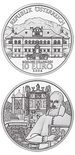 10 euro coin The Castle of Hellbrunn | Austria 2004