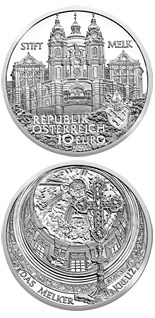10 euro coin Melk Abbey | Austria 2007