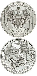 20 euro coin The Post-War Period | Austria 2003