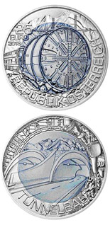 25 euro coin Tunnelling | Austria 2013
