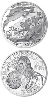 20 euro coin Trias - Life in the water | Austria 2013