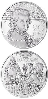 20 euro coin Amadeus: The Genius | Austria 2016