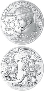 20 euro coin Mozart: The Legend | Austria 2016