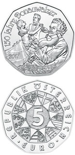 5 euro coin 150th Anniversary of the Blue Danube | Austria 2016