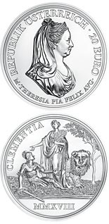 20 euro coin Clemency and Faith | Austria 2018