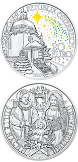 10 euro coin The 200th Anniversary of Silent Night | Austria 2018