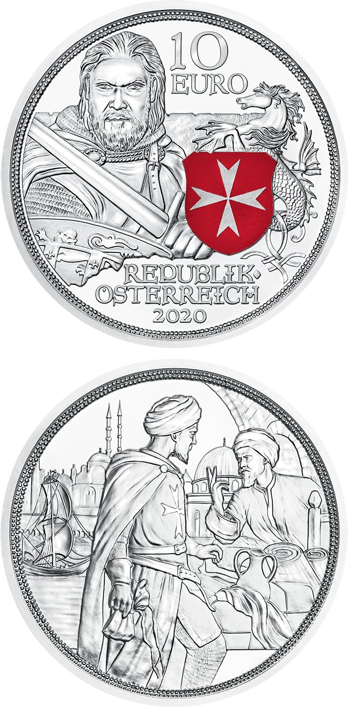 Image of 10 euro coin - Fortitude | Austria 2020.  The Silver coin is of Proof, BU, UNC quality.