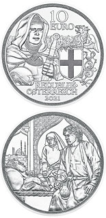 10 euro coin Brotherhood | Austria 2021