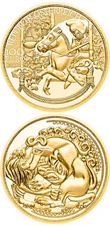 100 euro coin The Gold of the Scythians | Austria 2022