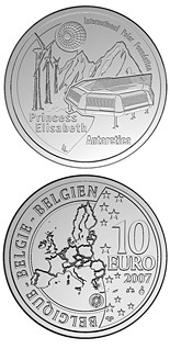 10 euro coin 4. International Polar Year | Belgium 2007