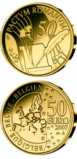 50 euro coin 50 Years Treaty of Rome | Belgium 2007