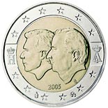 2 euro coin Belgium-Luxembourg Economic Union | Belgium 2005