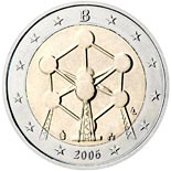 2 euro coin Renovation of the Atomium in Brussels | Belgium 2006