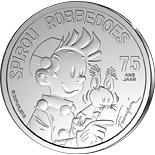 5 euro coin 75 years of Spirou | Belgium 2013