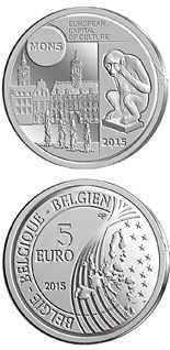 5 euro coin Mons – European Capital of Culture | Belgium 2015