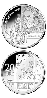 20 euro coin The Commission for Relief in Belgium | Belgium 2016