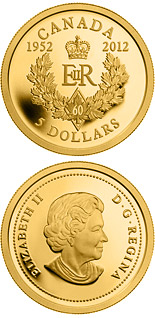 5 dollar coin The Queen’s Diamond Jubilee | Canada 2012
