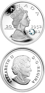 20 dollar coin The Queen’s Diamond Jubilee | Canada 2012