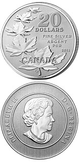 20 dollar coin The Maple Leaves | Canada 2011
