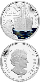 50 cents coin 100th Anniversary of the Sinking of the RMS Titanic | Canada 2012