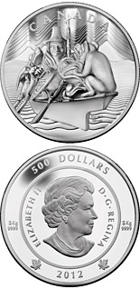 500 dollar coin The Spirit of Haida Gwaii | Canada 2012