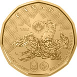 1 dollar coin Lucky Loonie 2016 | Canada 2016