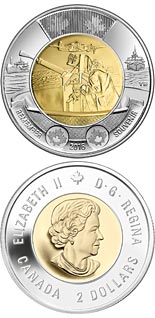 2 dollar coin 75th Anniversary of the Battle of the Atlantic | Canada 2016