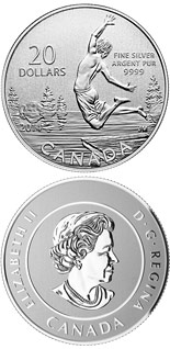 20 dollar coin Summertime | Canada 2014