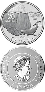 20 dollar coin Iceberg and Whale | Canada 2013