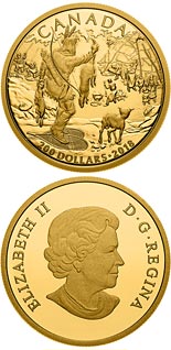 200 dollar coin First Nations | Canada 2018