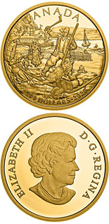200 dollar coin New France | Canada 2020