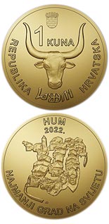 1 kuna coin Hum | Croatia 2022