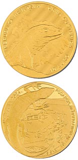 10 euro coin Black Lizard | Croatia 2024