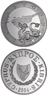 1 pound coin Triton, Cyprus’s accession to the EU | Cyprus 2004