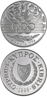 1 pound coin Atlanta Olympic Games | Cyprus 1996