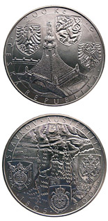 200 koruna coin 200th anniversary of the battle of Austerlitz | Czech Republic 2005