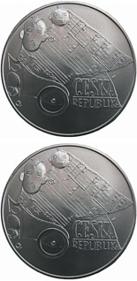 200  coin 100th anniversary of birth of composer Jaroslav Ježek 20 September 2006 | Czech Republic 2006
