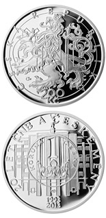 200 koruna coin 20 years of the CNB and Czech currency | Czech Republic 2013