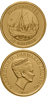 10 krone coin Fishing Vessel | Denmark 2012