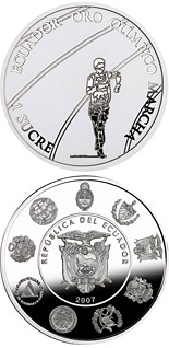 1 sucre coin The Olympic Games – Race walking | Ecuador 2007