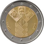 2 euro coin 100th Anniversary of the Baltic States | Estonia 2018