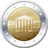 2 euro coin University of Tartu | Estonia 2019
