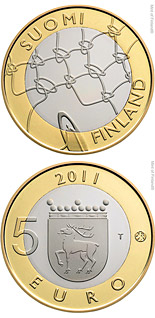 5 euro coin Åland Provincial Coin | Finland 2011