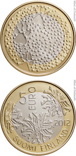 5 euro coin Fauna | Finland 2012