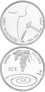 10 euro coin 400th Anniversary of the Birth of Emil Wikström | Finland 2014