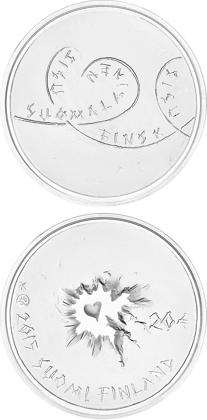 Image of 20 euro coin - Finnish Sisu collector coin | Finland 2015