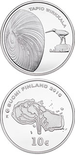 10 euro coin 150th Anniversary of the Birth of Tapio Wirkkala | Finland 2015